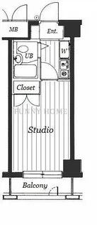 ガラ・シティ高井戸【5階】の間取り