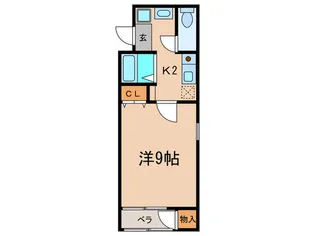 尾山台QSハイム【3階】の間取り