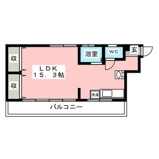 HP黄金通ビル【4階】の間取り