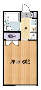 ヴィラ・ロイヤル【2階】の間取り