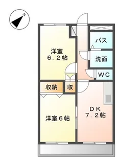 コンフォースI【2階】の間取り