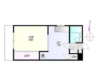 香山ビル【2階】の間取り