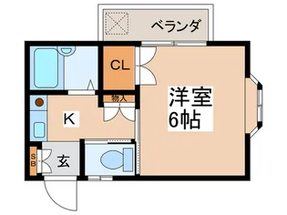 エステ-トピュア立石II【1階】の間取り