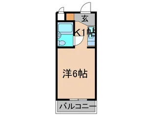 ダイド-メゾン西宮北口III【4階】の間取り