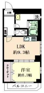 常盤ビル【7階】の間取り