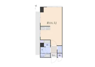 八雲ファミリーハイム【3階】の間取り