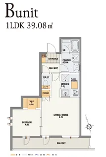 QUATTRO(クワトロ)【1階】の間取り