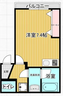 Premium S Kamata【2階】の間取り