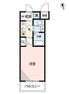 マイナビSTAYグランド御茶ノ水駅前(ガラ・ステージ御茶ノ水)【12階】の間取り