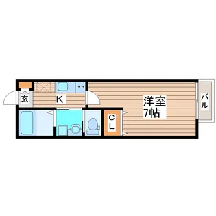 FORIA旭ヶ丘スタシオン【1階】の間取り