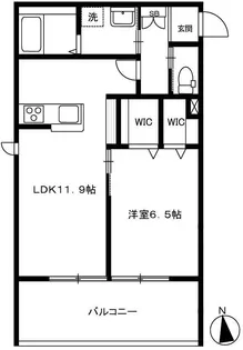 イーストハウス神楽坂【2階】の間取り