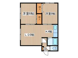 パステルハイム912【1階】の間取り