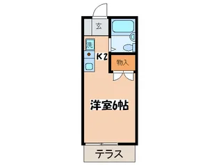 和幸ハイツ【1階】の間取り