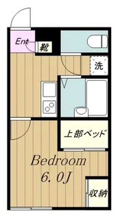 レオパレス英【2階】の間取り