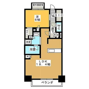 アトラス浅草【13階】の間取り