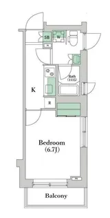 ライフゾーン玉川2【3階】の間取り