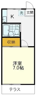 メゾンBE-2【1階】の間取り