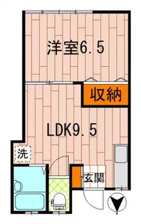 グリーンヒルズ本牧【1階】の間取り