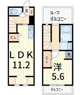ソルフィー金町【3階】の間取り