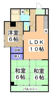 山崎ビル【4階】の間取り