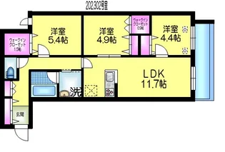 Grand Lumiere【3階】の間取り