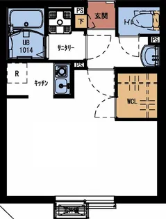 IXO町屋(イクシオマチヤ)【1階】の間取り