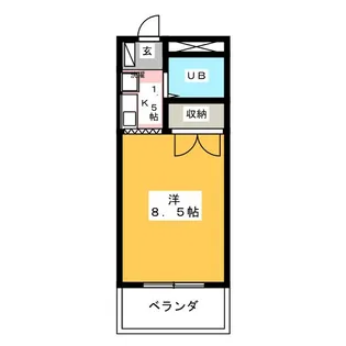第3本多ビル【2階】の間取り