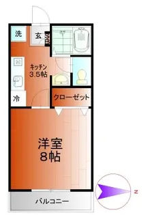 パレシオン【3階】の間取り