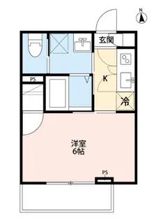 グロブナーハウス【2階】の間取り