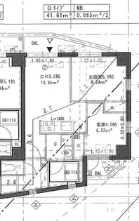 エストゥルース府中【3階】の間取り