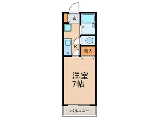 アノン平和台【2階】の間取り