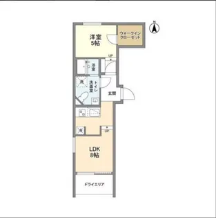 ミリアレジデンス早稲田山吹町の間取り