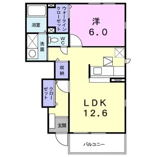 フィリア・デュオ・グランツ T【1階】の間取り