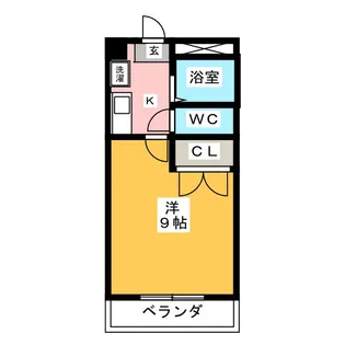 ロハシーK【3階】の間取り