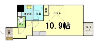 T.M.住吉ビル【7階】の間取り