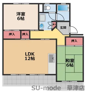 ヴィラ葉山【3階】の間取り