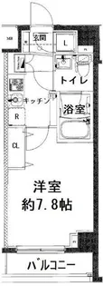 AXAS文京東大前【2階】の間取り
