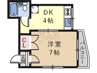 メゾン桜井【2階】の間取り