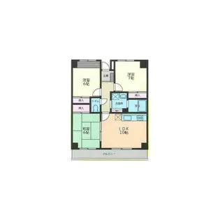 ソレイユ長後【4階】の間取り