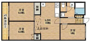 常陸クリスタルパレス【2階】の間取り