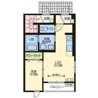 K‘sII【1階】の間取り