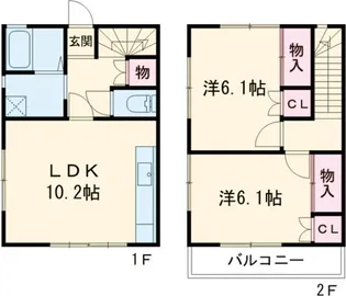 モアハウス磐田の間取り