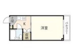 クリーンビル【4階】の間取り