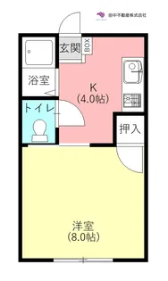 ビューラーイマイ【2階】の間取り