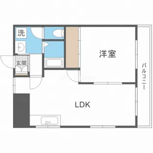 DAIKOマンション【6階】の間取り