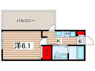 VAU house 蘇我【3階】の間取り