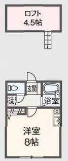 コーポ逆井【2階】の間取り