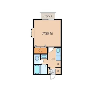 サバトシティRIFU【1階】の間取り