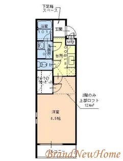 フジパレス南清水町I番館【1階】の間取り