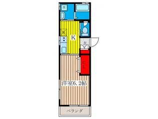 カーサ光葉【1階】の間取り